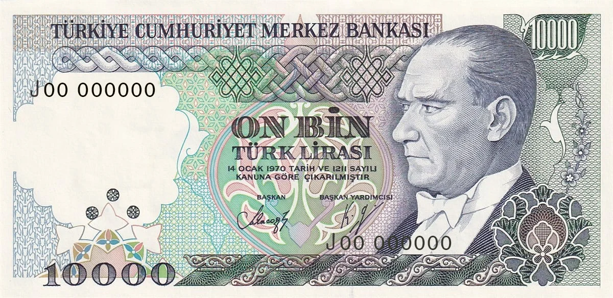 10 Bin Türk Lirası